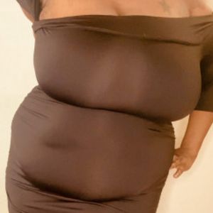 Sexy Black XL Dress