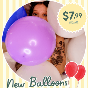 Get me new balloons for my videos