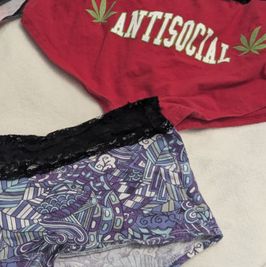 Worn panties