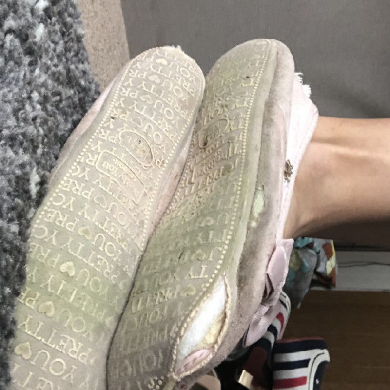 Well loved slippers