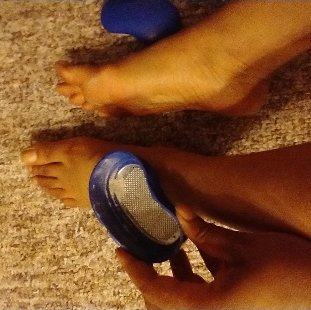Foot Dust from My PedEgg