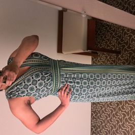 Green Max Azaria Dress