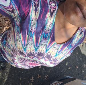 Purple Psychedelic Scented Tee