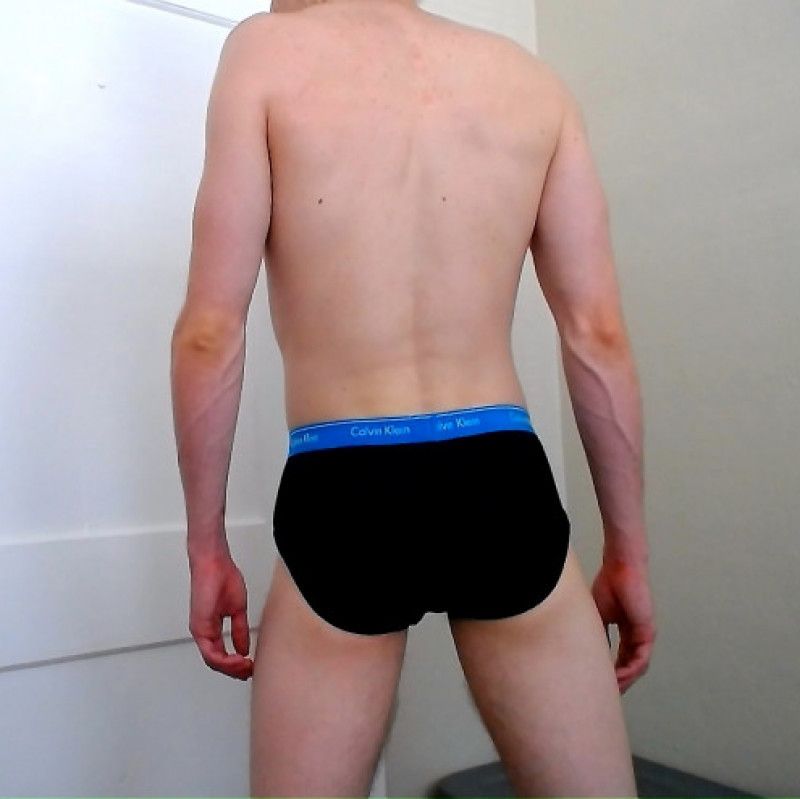 Black and Blue Calvin Klein Briefs
