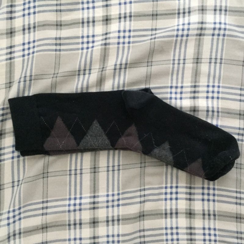 Worn Long Socks