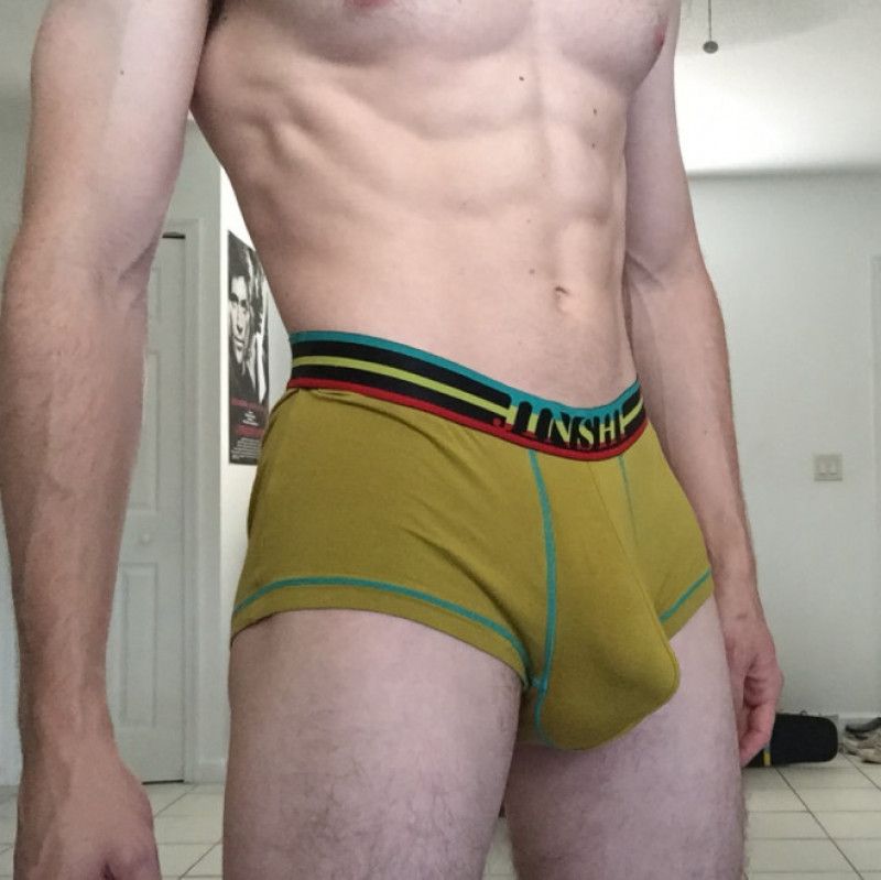 Yellow Jinshi Boxer Briefs
