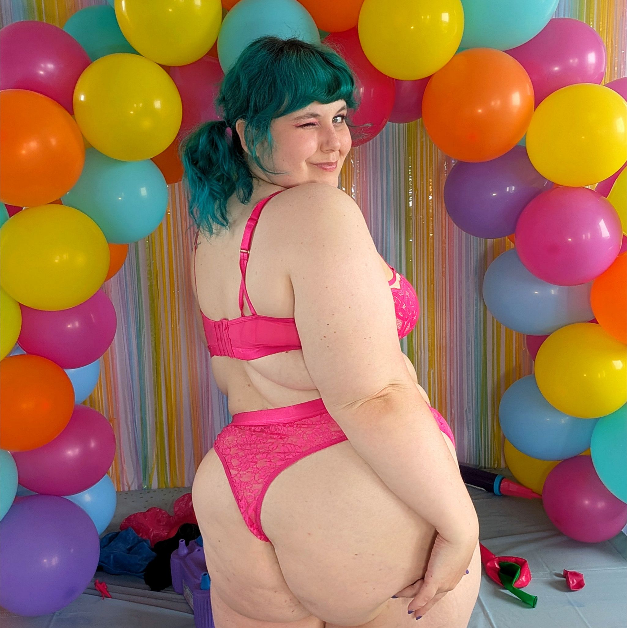 Personalized birthday card and balloon gift!