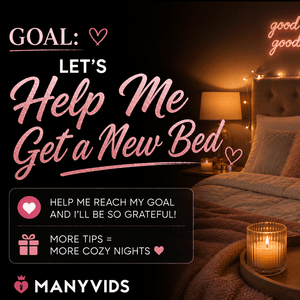 Spoil me with a new bed