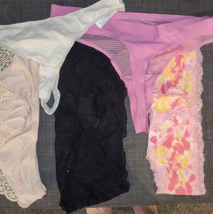 Used panties and thongs