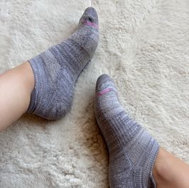 Worn Ankle Socks