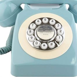 Another blue phone print