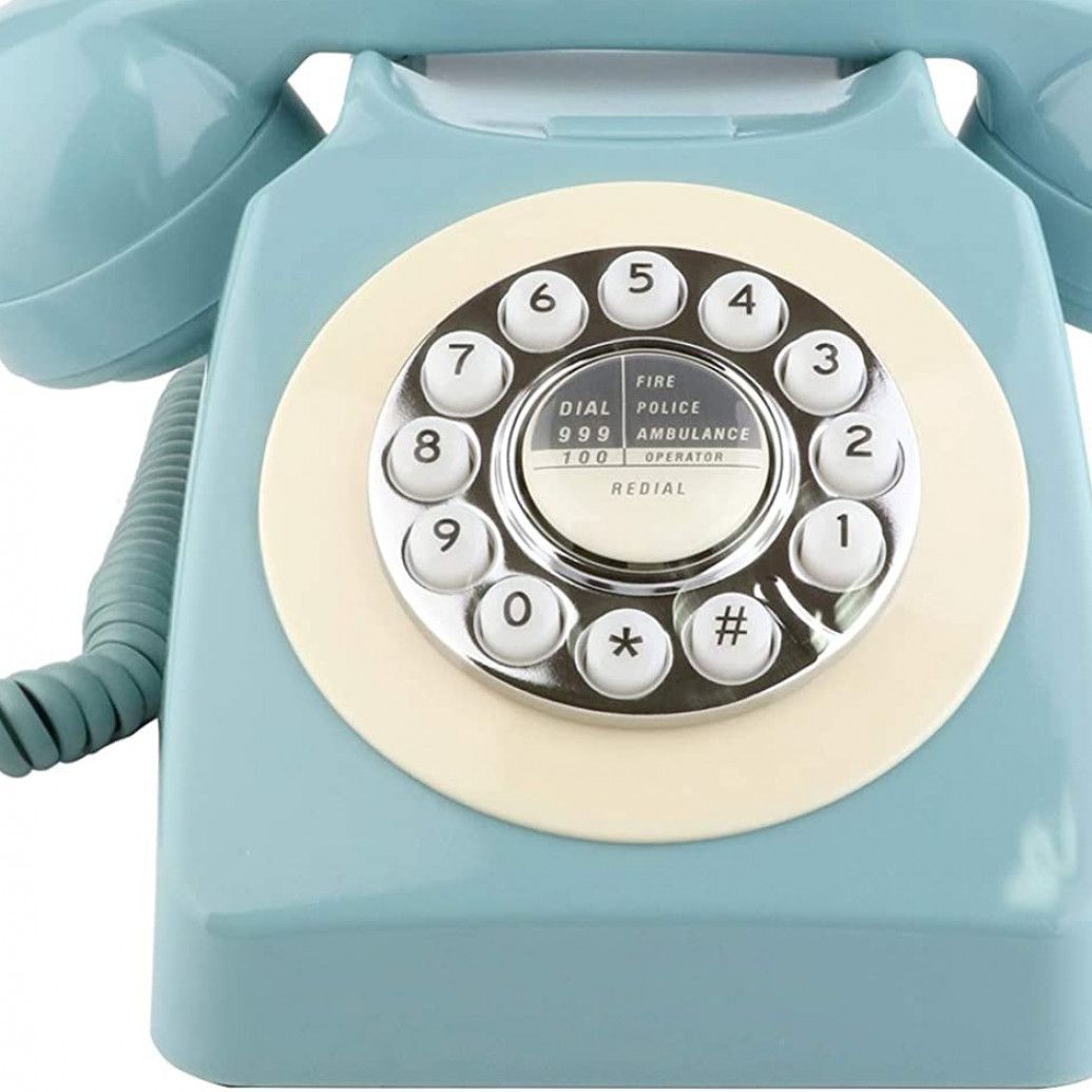 Another blue phone print