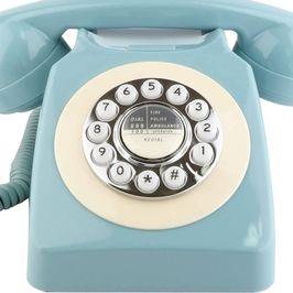 I just love my blue phone