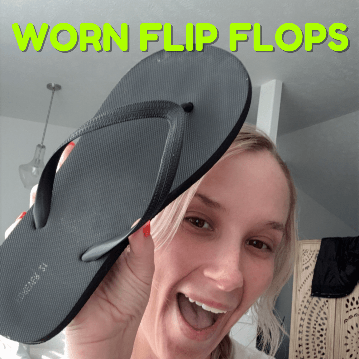 Worn Black Flippys