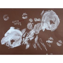 Painting with body parts 4