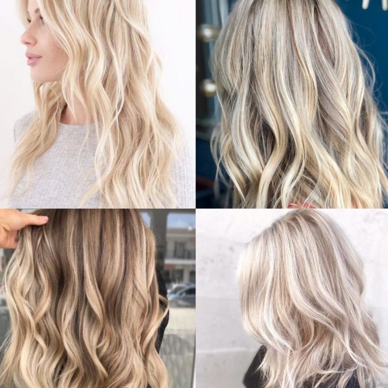 Silver or blond hair