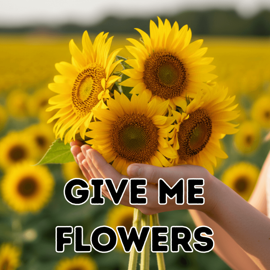 Give me flowers
