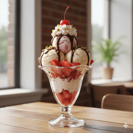 Surprise me with a ICE CREAM