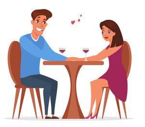 invite  me to the  romantic dinner