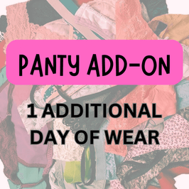 ADD ON: EXTRA DAY WEAR