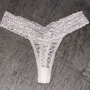 Sexy Off White Thong