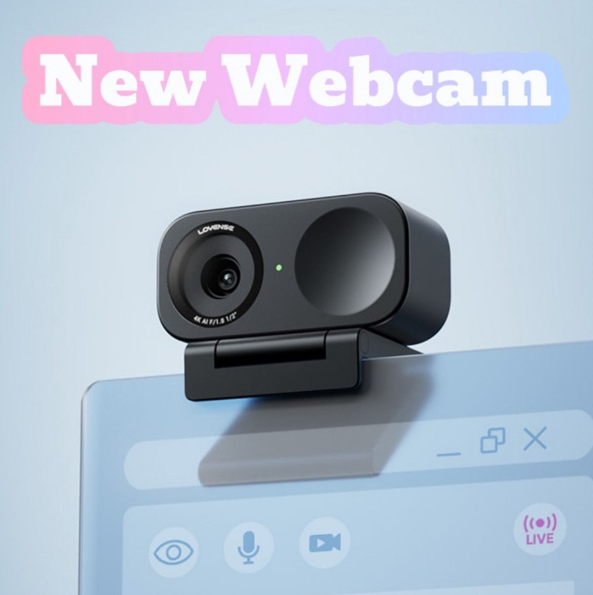 Lovense webcam 2 for the Goddes