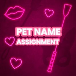 Pet Name Assignment