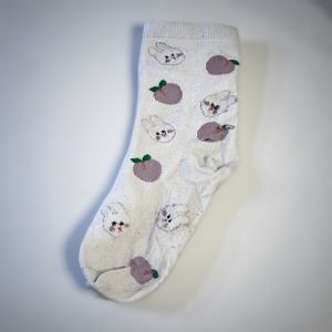 Bunny and Peaches old sock