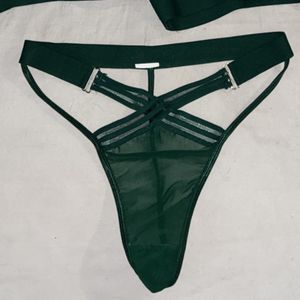 Green Strap Body Suit