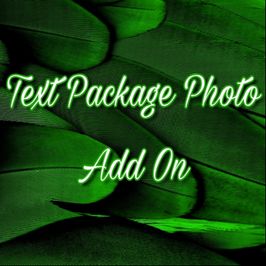 Text Package Photo Add On