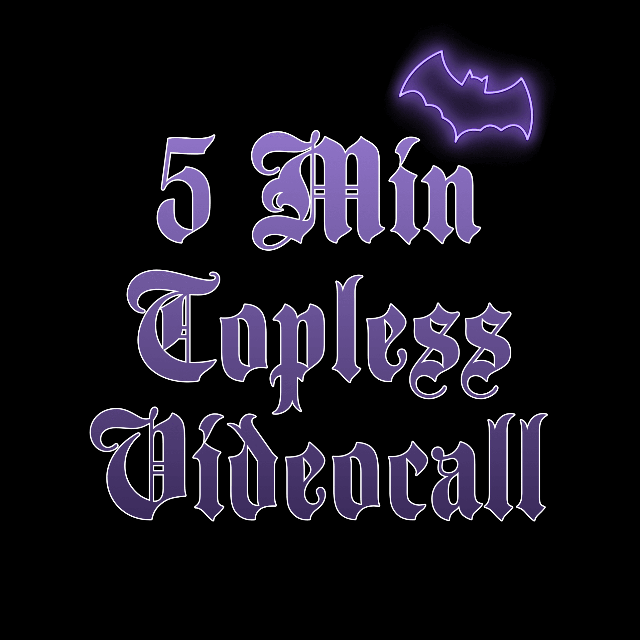 5 min Topless Videocall