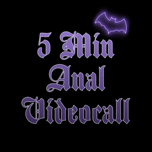 5 min Anal Videocall