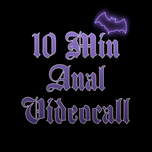10 min Anal Videocall