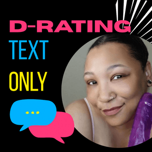 D Rating Text Only
