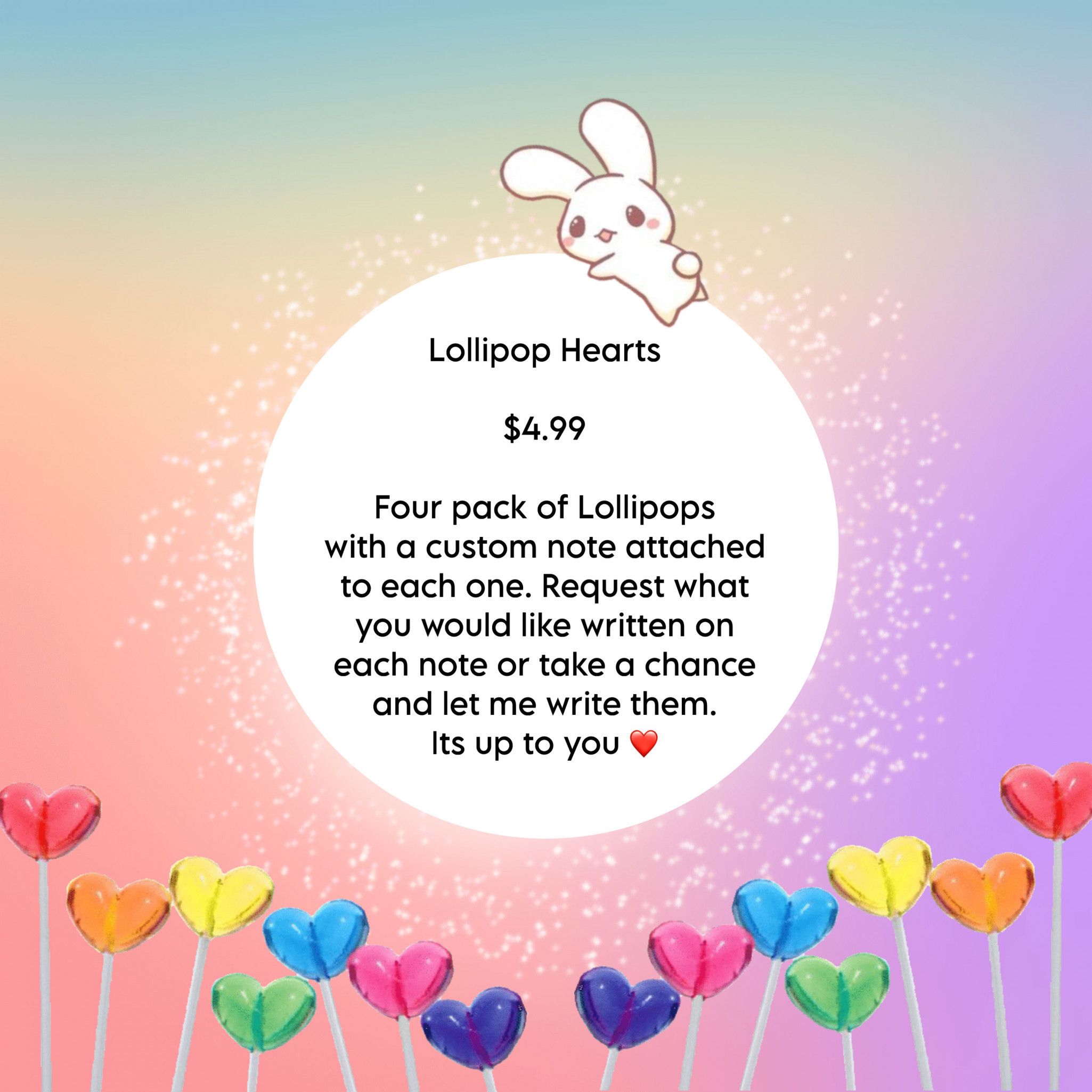 Lollipop Hearts