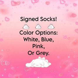 Signed Socks!!