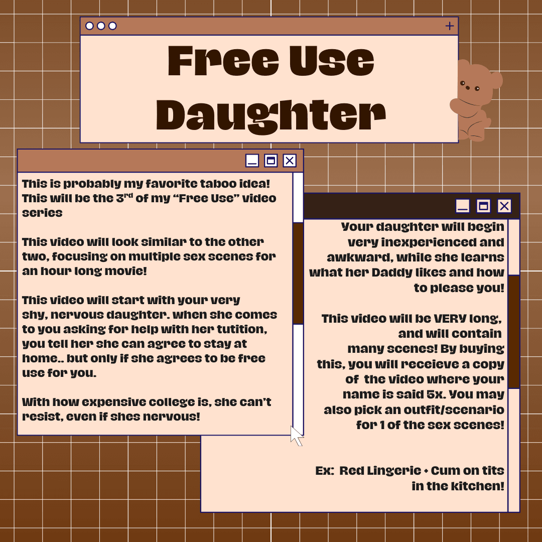 Free Use StepDaughter