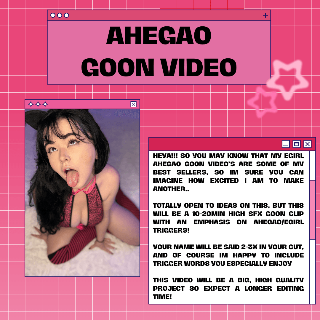 Ahegao EGirl Goon Video