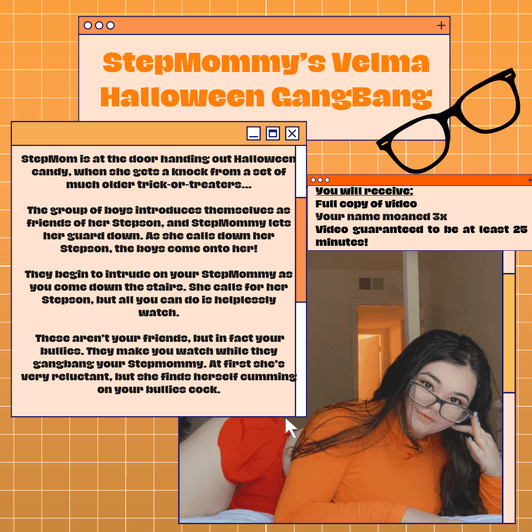 StepMommy Velmas Halloween Gangbang