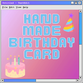 HandMade Birthday Card