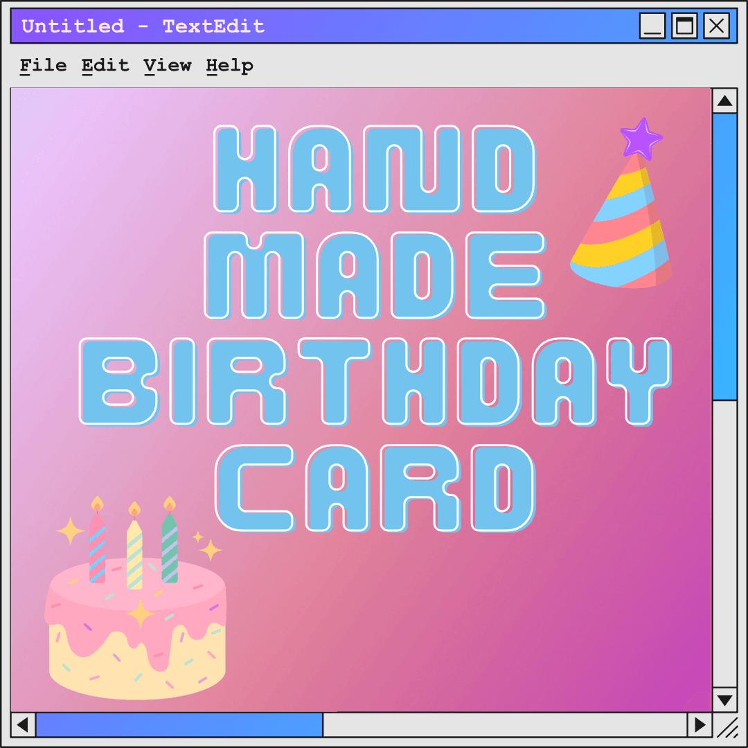 HandMade Birthday Card