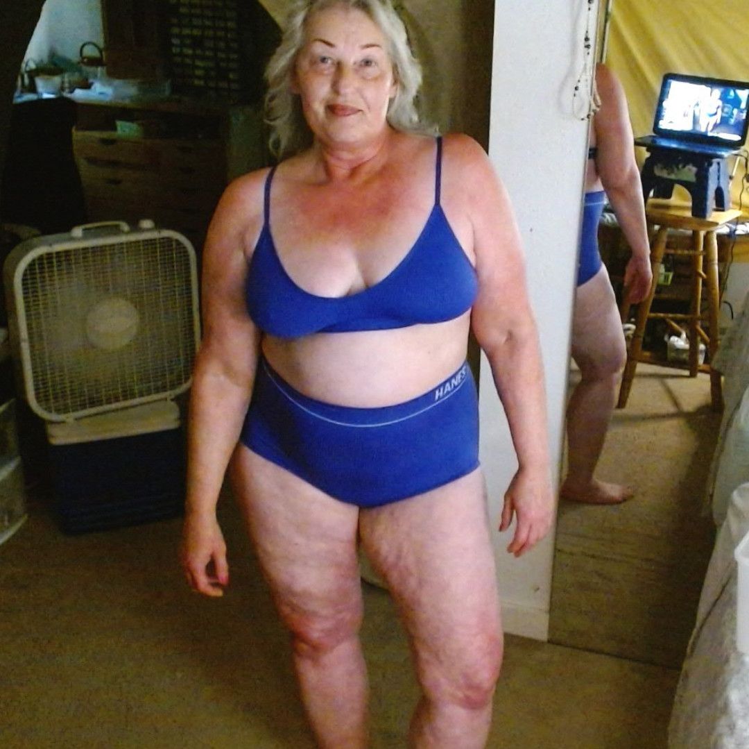 Hanes Bra and Boyshort in Purple