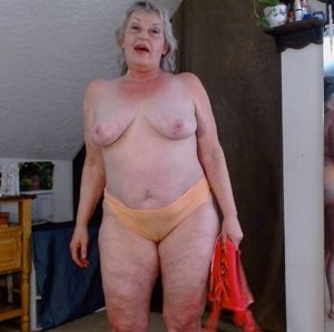 Nearly sheer Orange bikini panty
