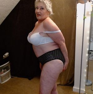 Black Nylon Panty with white snowflkake design size 2x