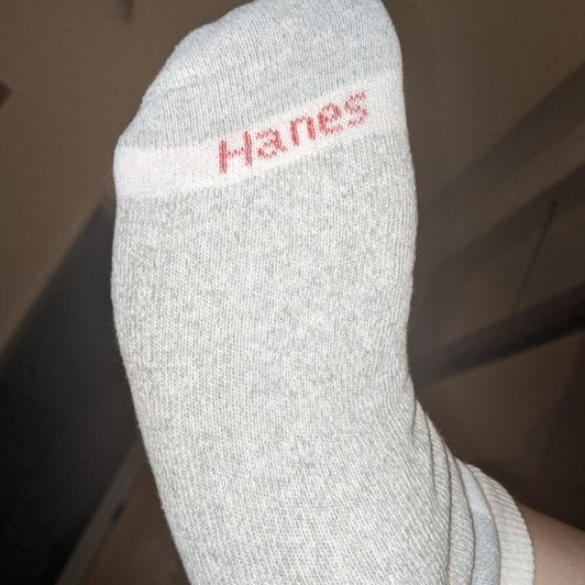 Dirty Hanes socks