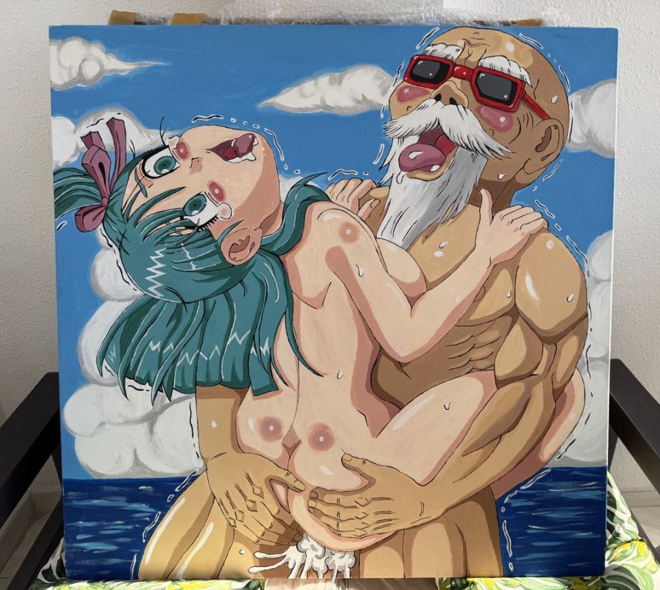 Painting by Pamsnusnu