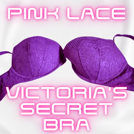 Pink Lace Victorias Secret Bra
