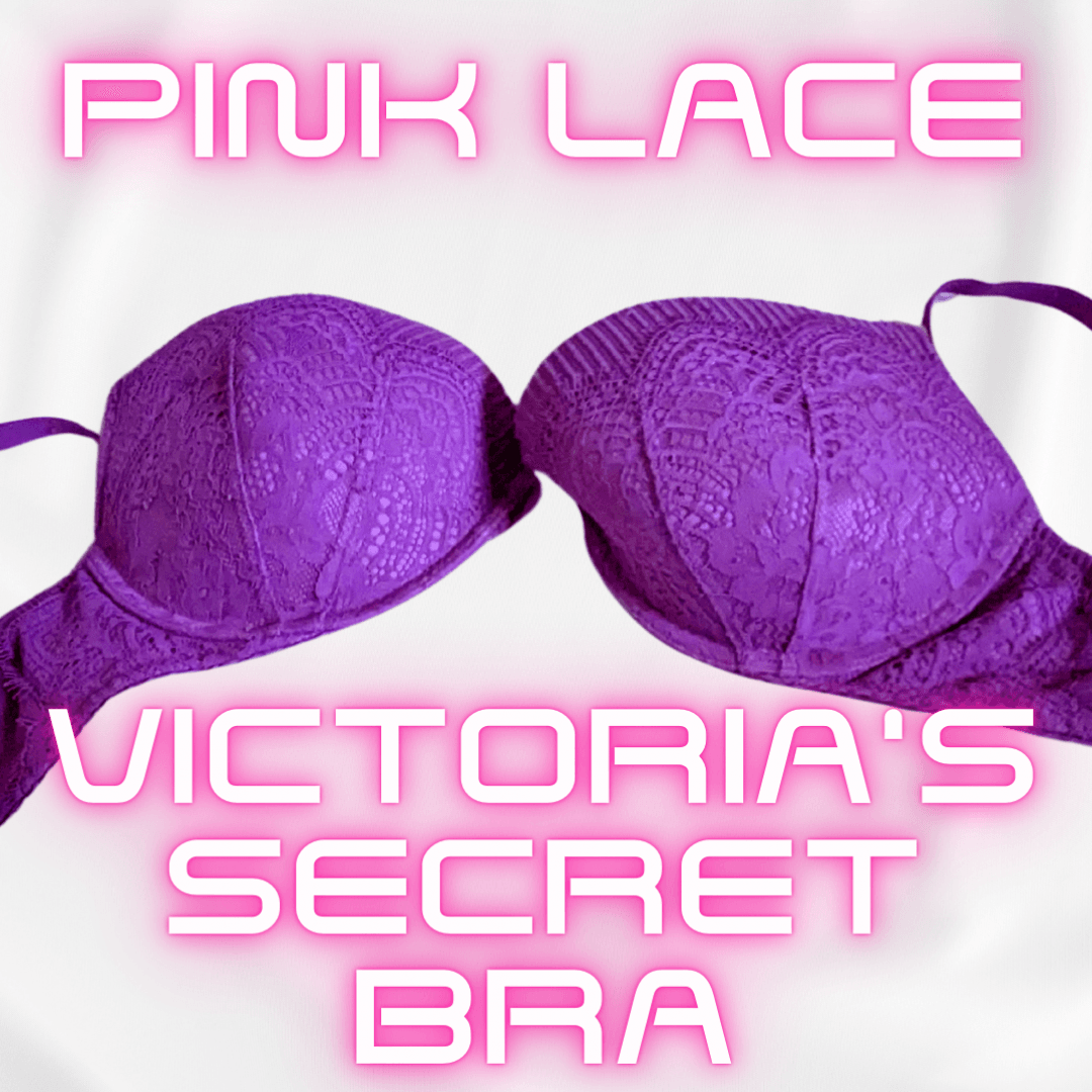 Pink Lace Victorias Secret Bra