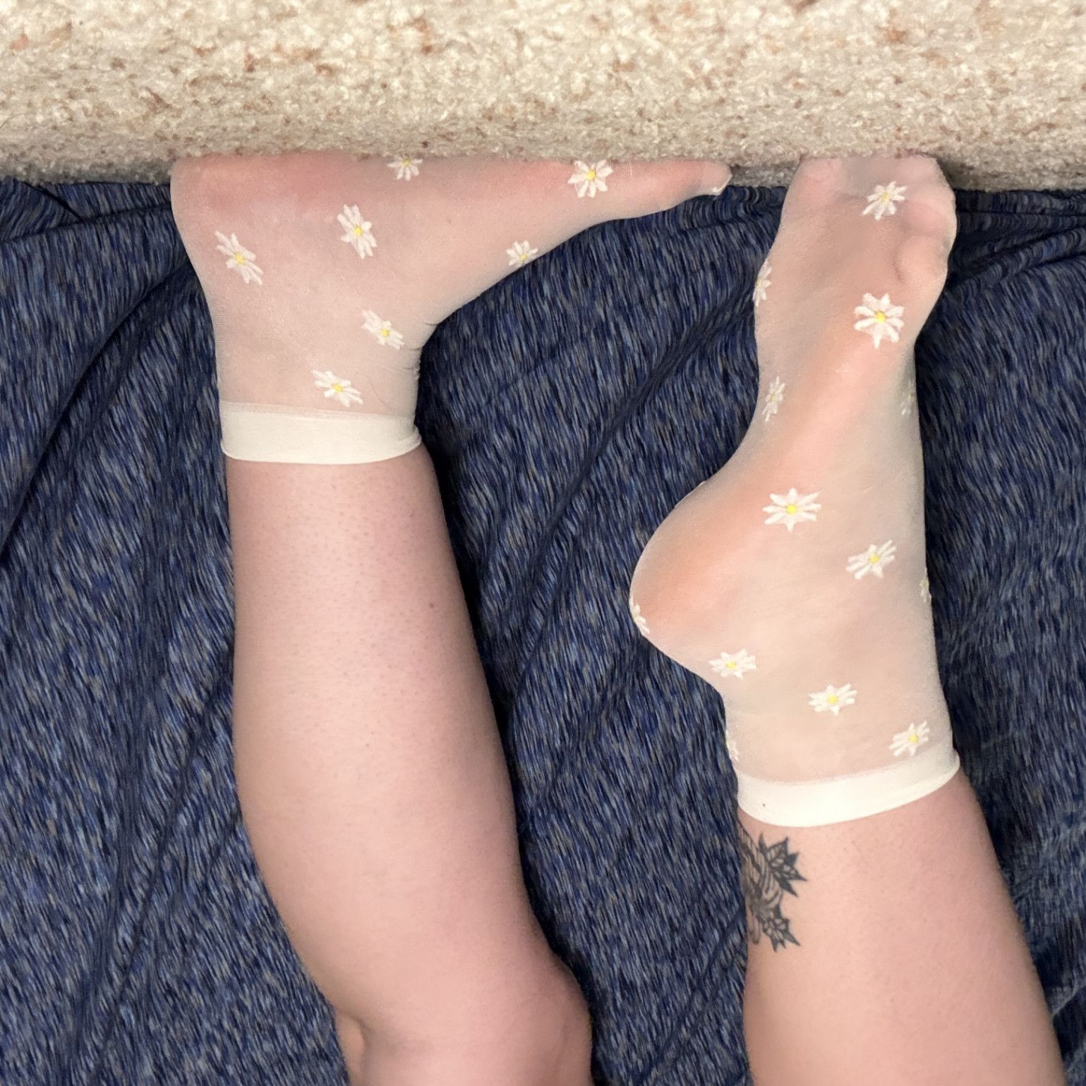 idk why it uploads upside down sorry! See through socks