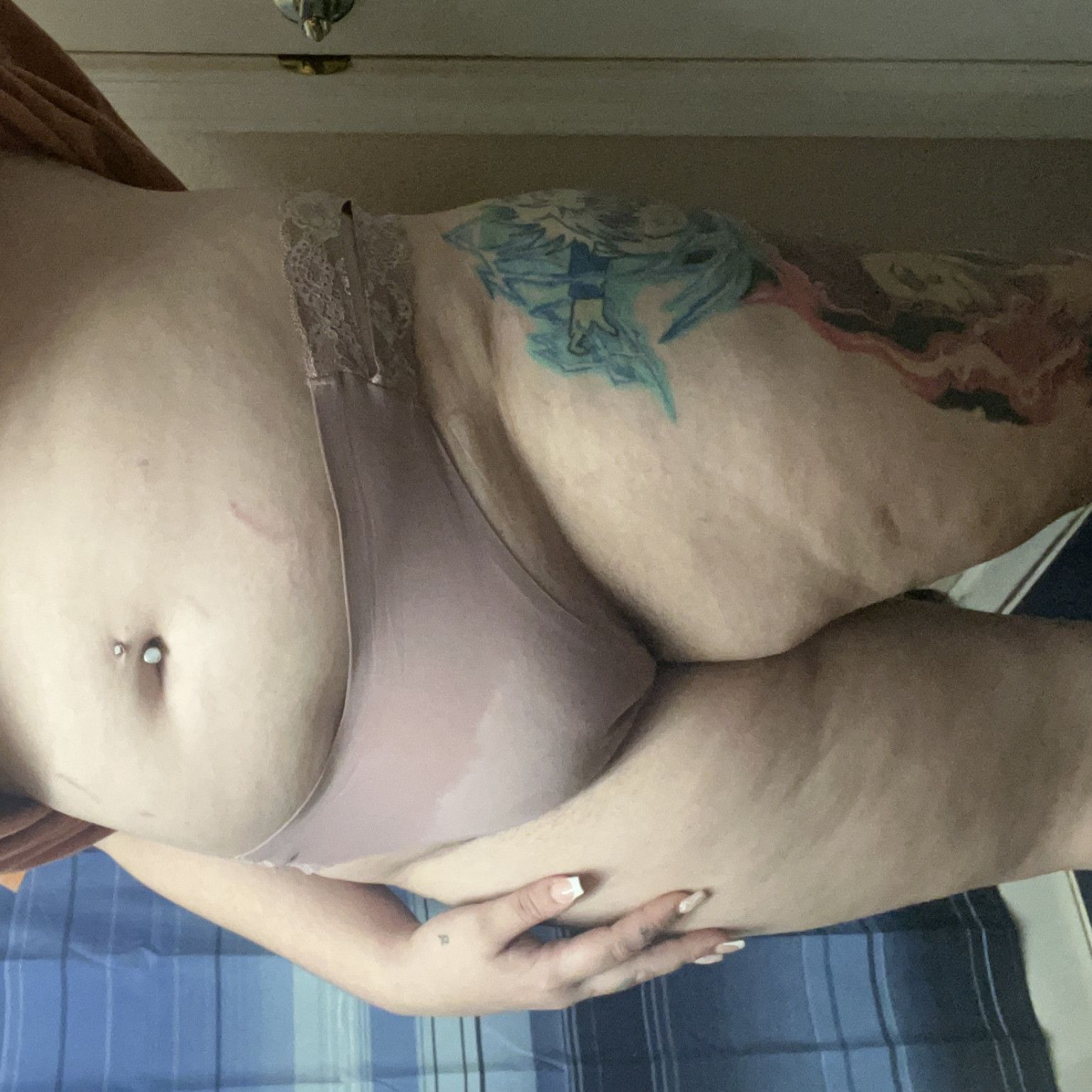 Pink XL cheeky panties